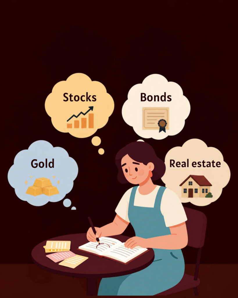 stocks-bonds-gold-real-estate